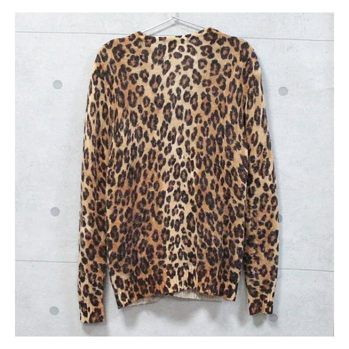 HYSTERIC GLAMOUR（ヒステリックグラマー） レオパード柄 カーディガン