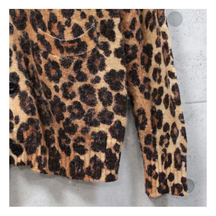 HYSTERIC GLAMOUR（ヒステリックグラマー） レオパード柄 カーディガン