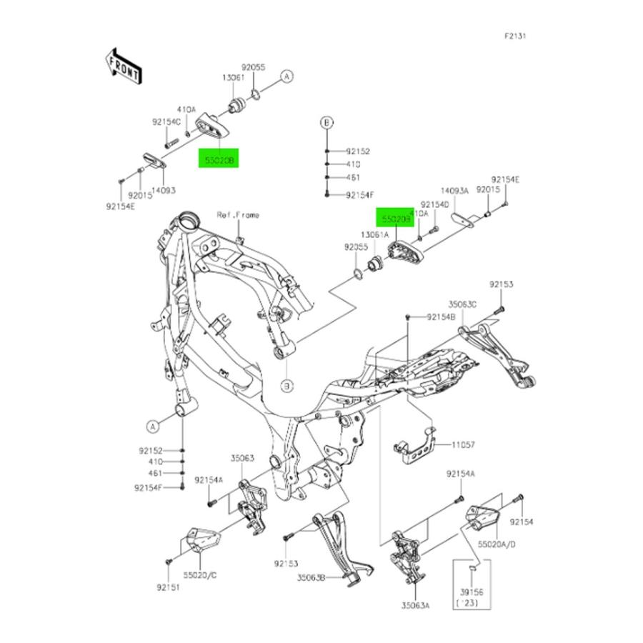 カワサキ（Kawasaki） タイカワサキ純正 ニンジャ Ninja ZX-25R SE ZX