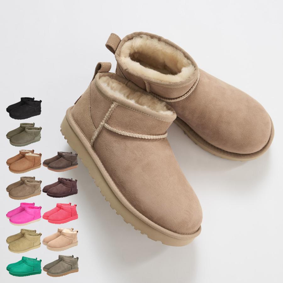 UGG（アグ） ムートンブーツ クラシック ウルトラ ミニ レディース