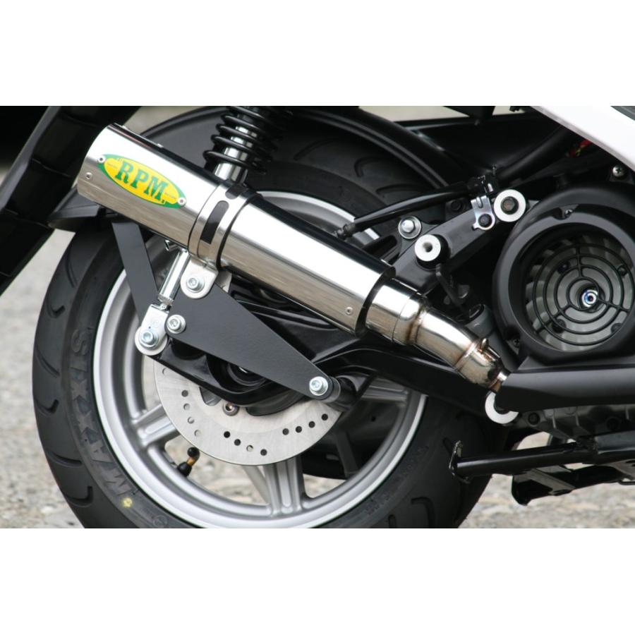 RPM 3038 マフラー フルエキゾースト ステンレス φ77×300 シグナスX125