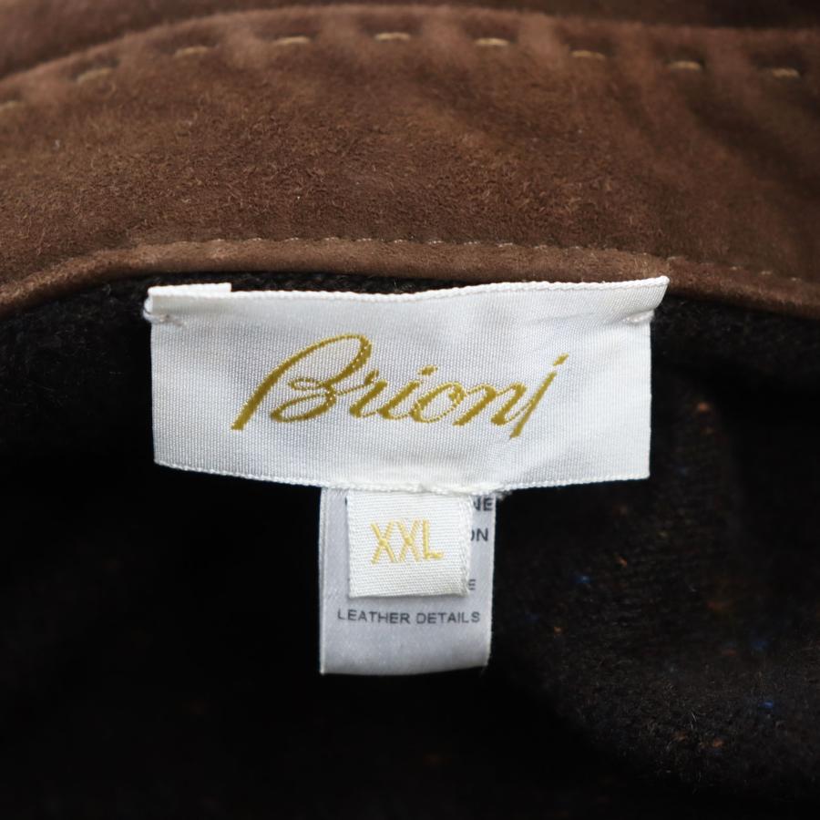 Brioni（ブリオーニ） 美品○Brioni カシミヤ100％ スウェードレザー