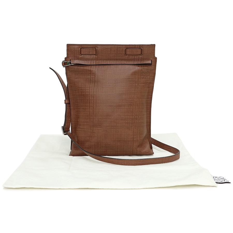 LOEWE（ロエベ） （美品）ロエベ アナグラム リネン ショルダーバッグ