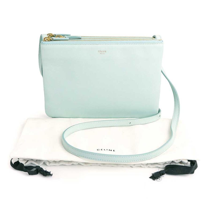 CELINE（セリーヌ） （美品）セリーヌ トリオ スモール ショルダー