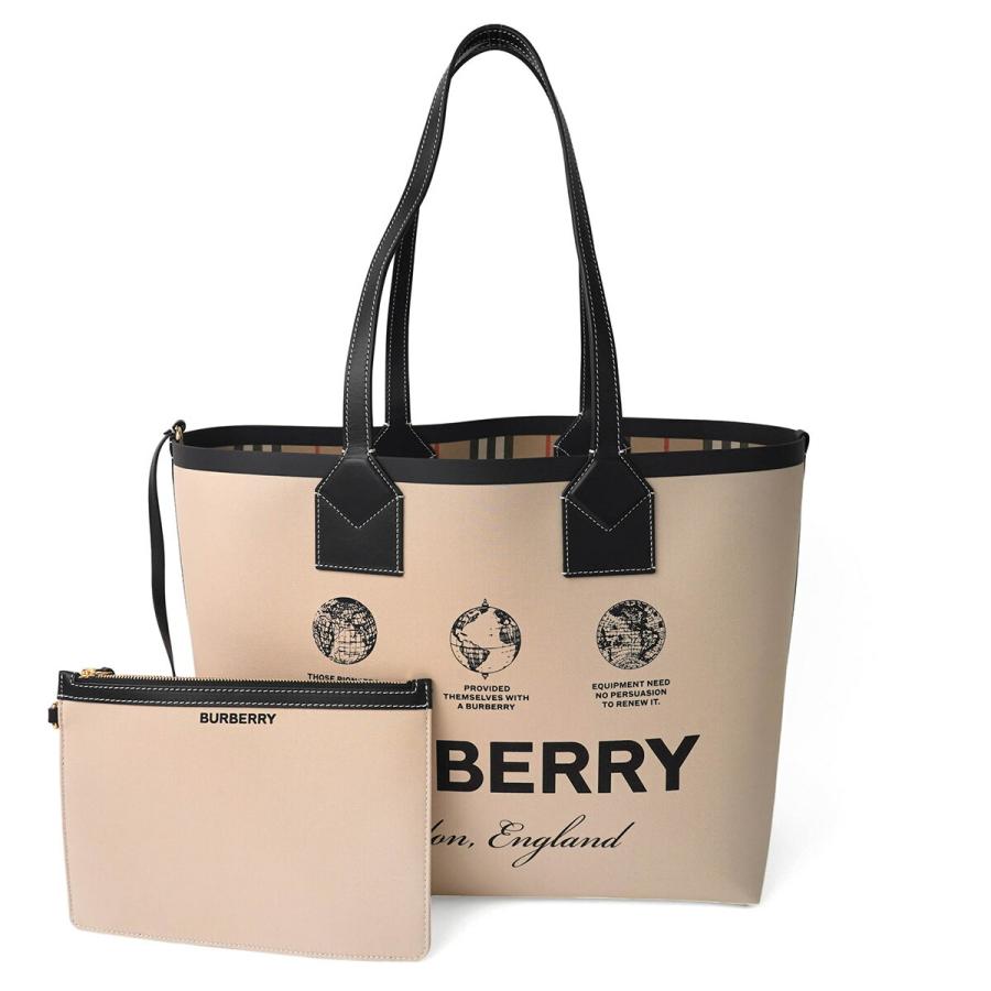 BURBERRY（バーバリー） 並行輸入 トートバッグ ラベルプリント
