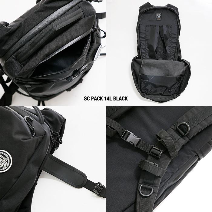 RAIN OR SHINE SC PACK 14L Cordura / 2025-2026モデル サイド