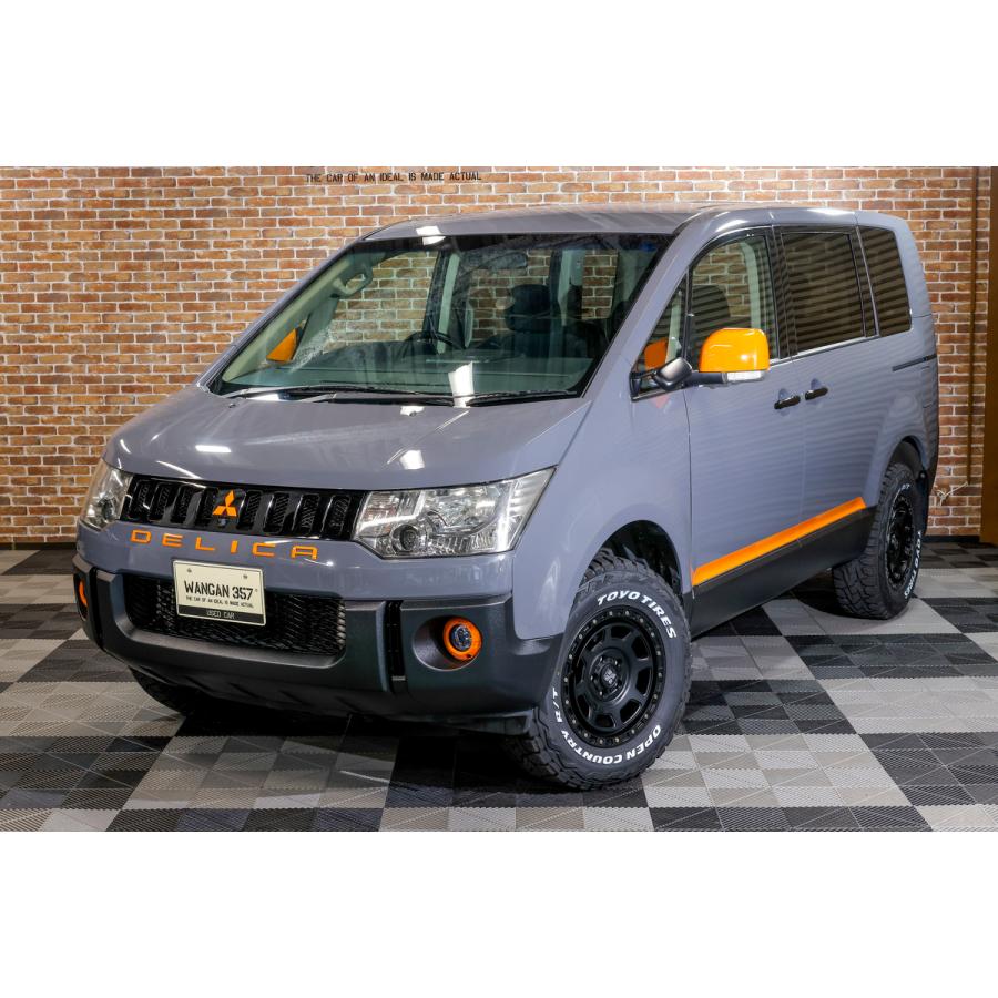 WANGAN357 CV1W CV2W CV5W 前期型 デリカD5 D:5 保安基準適合 +40mm