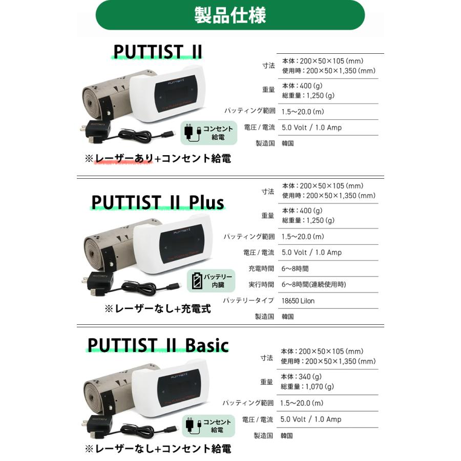 デジタルパターマット puttist2 basic plus パッティスト2 パット練習