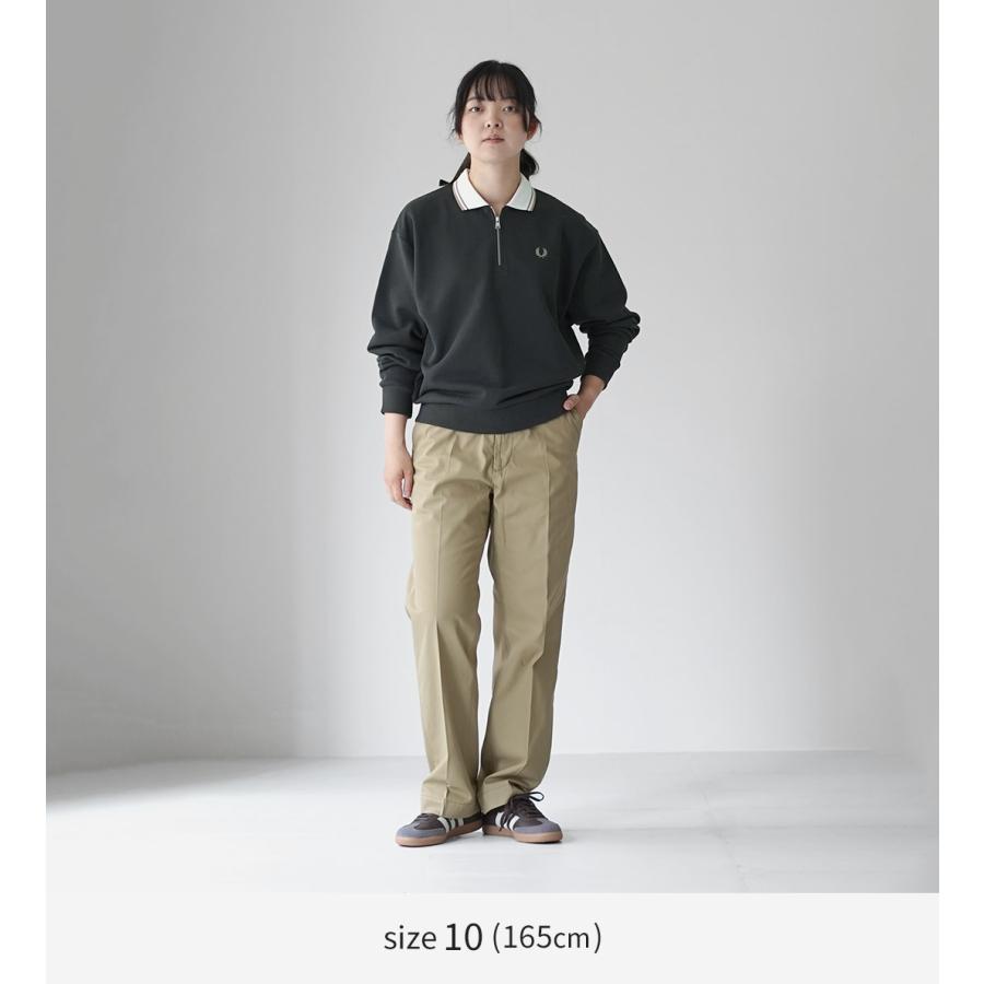FRED PERRY（フレッドペリー） ジップ ネック カラースウェット