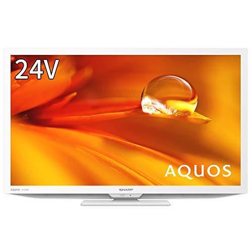 シャープ テレビ 24インチ アクオス 液晶テレビ 24V型 外付けHDD裏番組