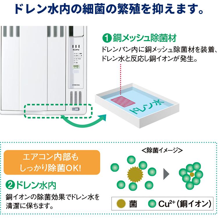 ReLaLa ウインドエアコン コロナ リララ 冷房専用 2023年モデル 単相