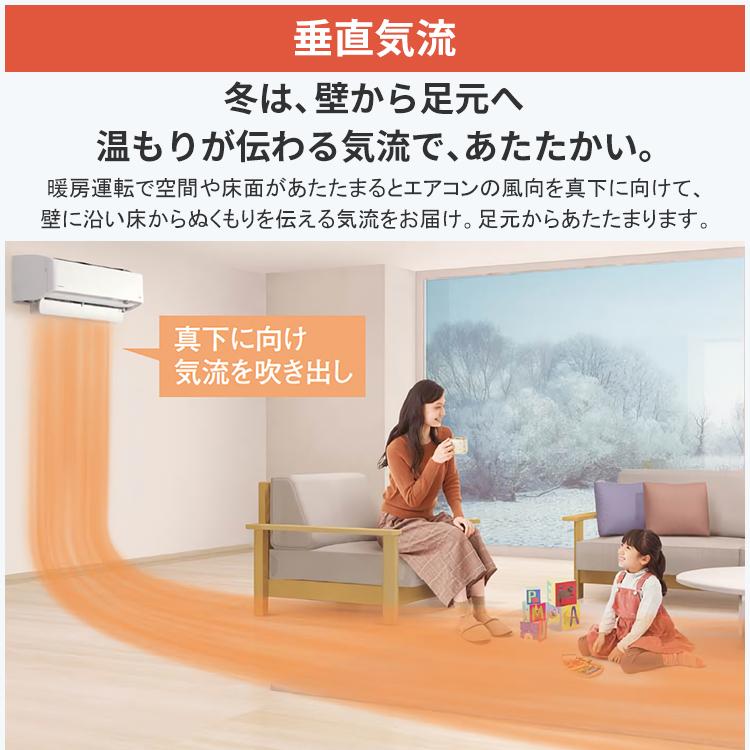 ダイキン（DAIKIN） 東京 神奈川地域限定 標準取付工事費込 エアコン同