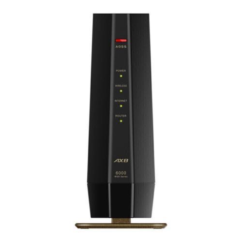 バッファロー(BUFFALO) WSR-6000AX8P-MB マットブラック Wi-Fi 6 4803+
