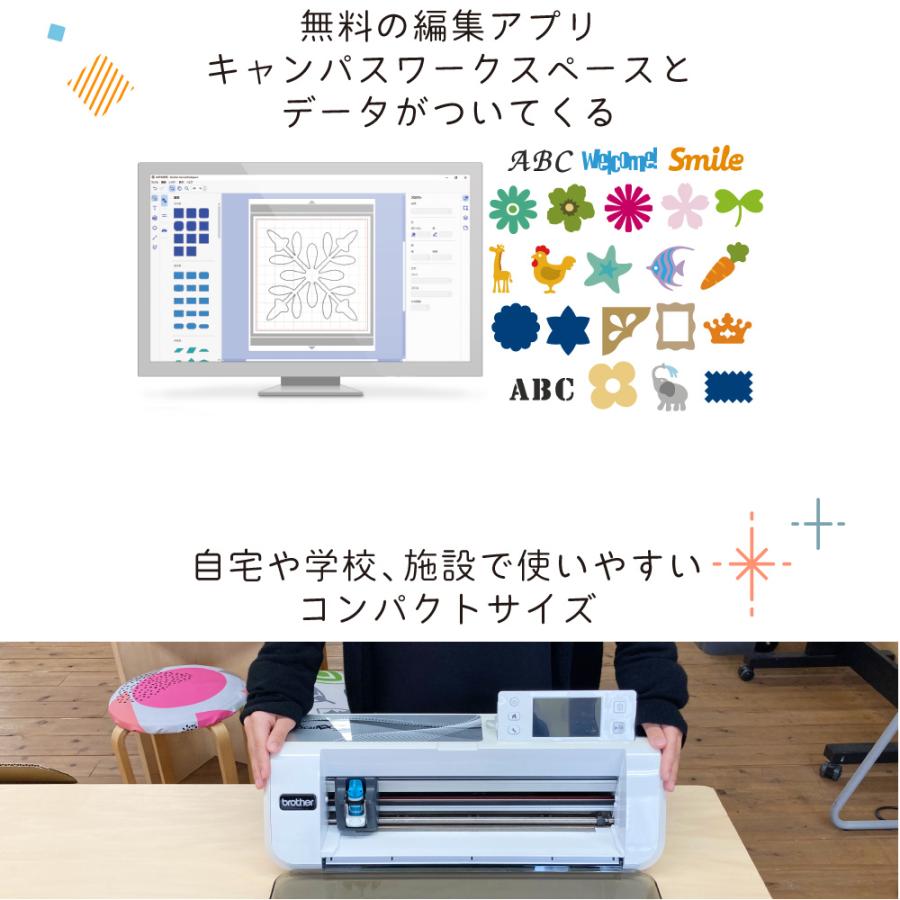 スキャンカット 正規代理店 カッティングマシン CM300 純正マット3点