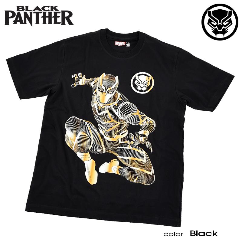 MARVEL（マーベル） ブラックパンサー Tシャツ メンズ 半袖 レディース
