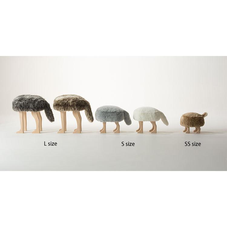予約/匠工芸 アニマルスツール SS バンビ ANIMAL STOOL/アッシュ