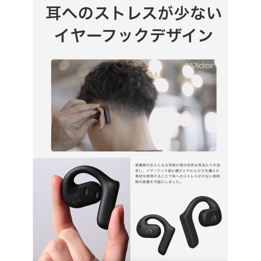 Victor（ビクター） 耳をふさがない完全ワイヤレスイヤホン HA-NP35T