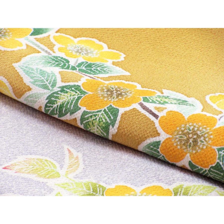 未使用品】訪問着 ちりめん 友禅金彩加工 ボカシ染 : KOMEHYO