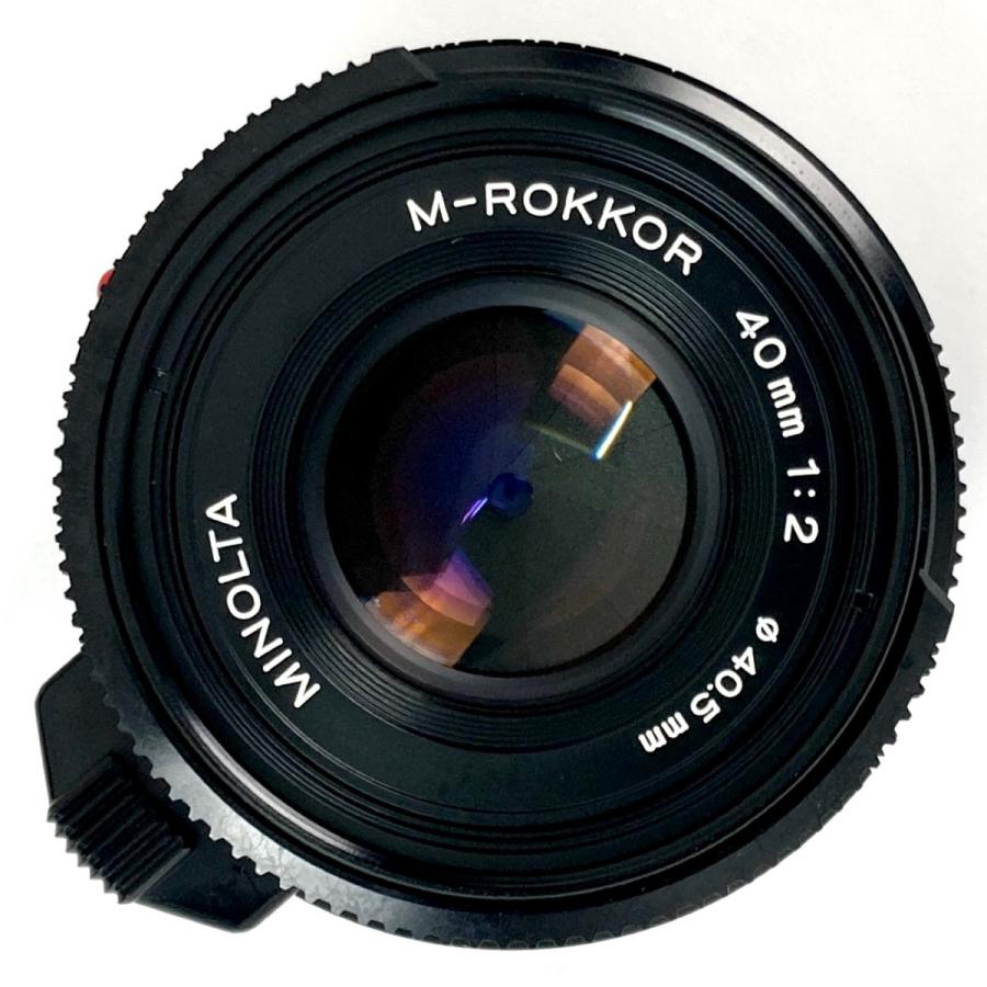 MINOLTA ミノルタM-ROKKOR 40mm f2 ライカMマウントレンズ 標準