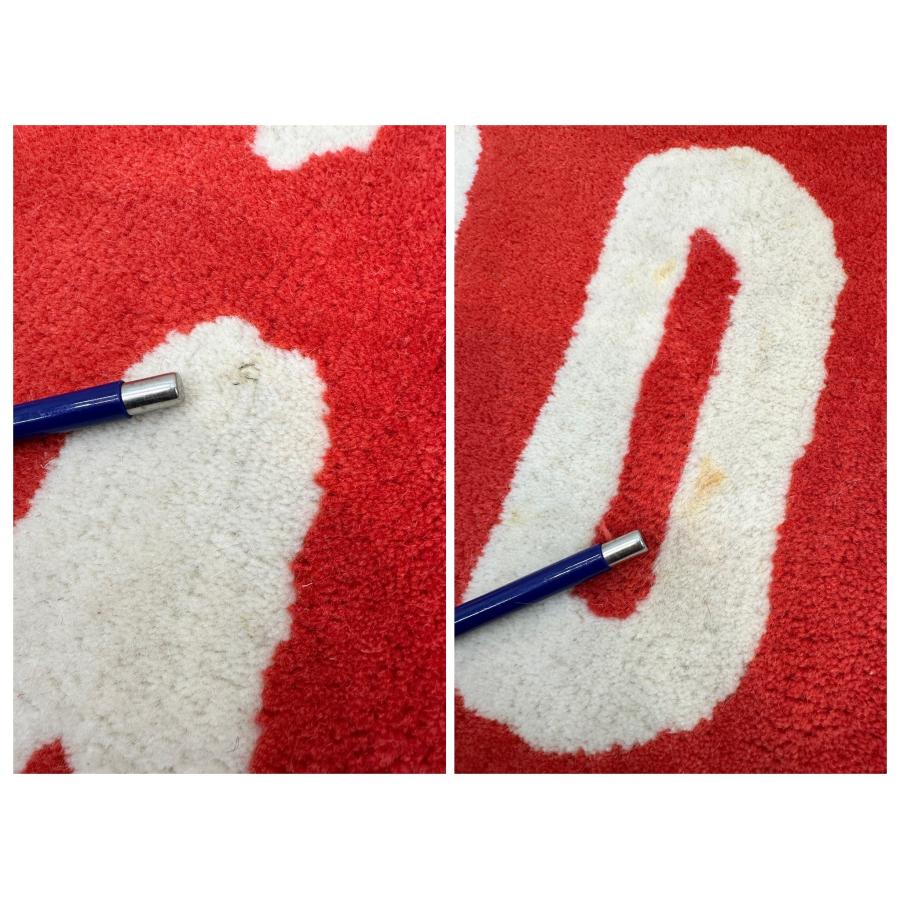 □HUMAN MADE/ヒューマンメイド□HEART RUG LARGE RED ラグ Lサイズ