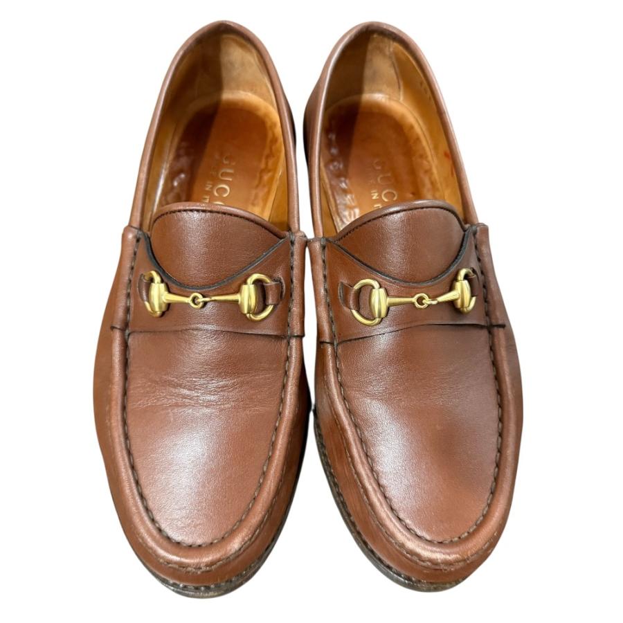 GUCCI（グッチ） 美品 レザー ホースビット ローファー サイズ35 22cm