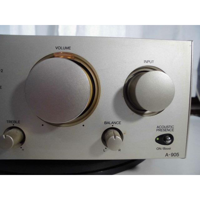 ONKYO（オンキヨー） ONKYO A-905 〓 オンキョー 人気アンプ, 美品