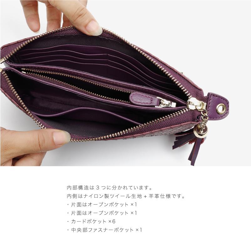 ショルダーバッグ クラッチバッグ パイソン 2way 可愛い 蛇革 本革