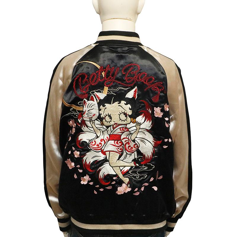 BETTY BOOP（ベティ ブープ） NEVERMIND × 妖狐 ベティ 刺繍