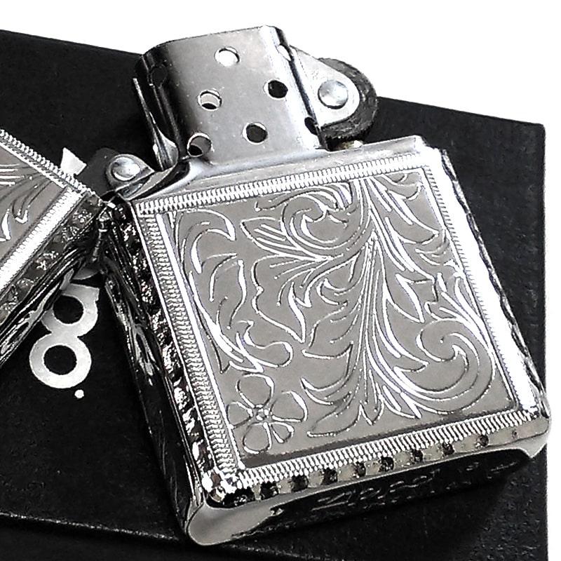 ZIPPO（ジッポー） アーマー 5面繊細彫刻 ジッポ ライター 中世模様