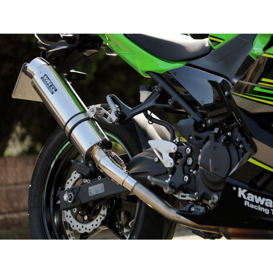 Ninja400（ニンジャ）18年 ラウンドタイプスリップオンマフラー
