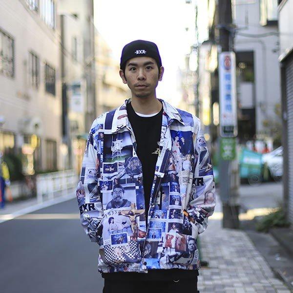 BORN X RAISED (ボーンアンドレイズド) コーチジャケット SHERM ALL