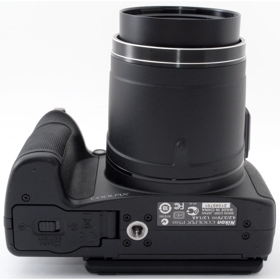COOLPIX P デジカメ Nikon ニコン P510 ブラック 中古 新品SDカード