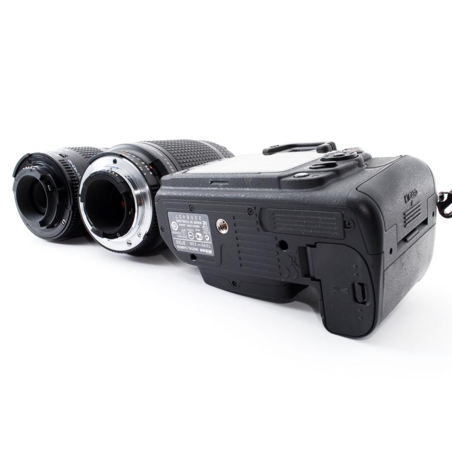 D7000 ニコン デジタル一眼 Nikon ダブルズーム 中古 新品SDカード付き