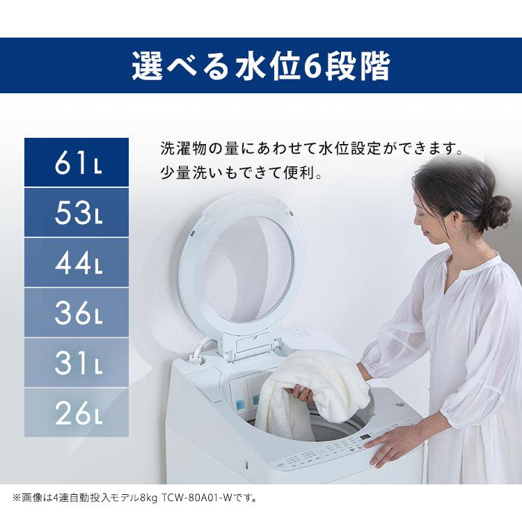 IRIS OHYAMA（アイリスオーヤマ） 洗濯機 縦型 一人暮らし 8kg OSH 全