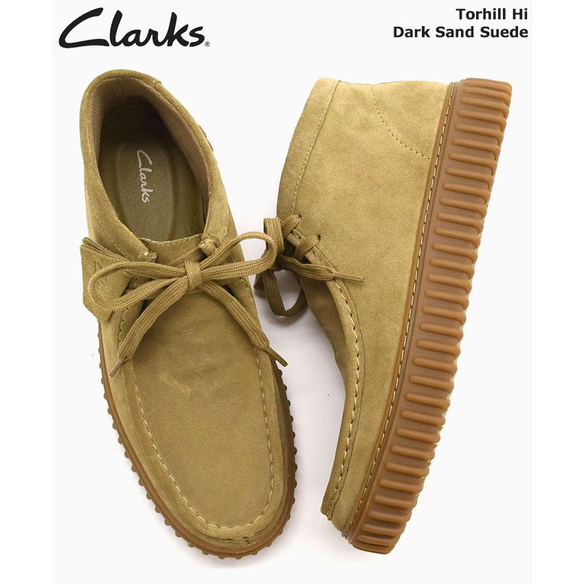 Clarks（クラークス） ブーツ メンズ 男性用 トーヒル ハイ Dark Sand