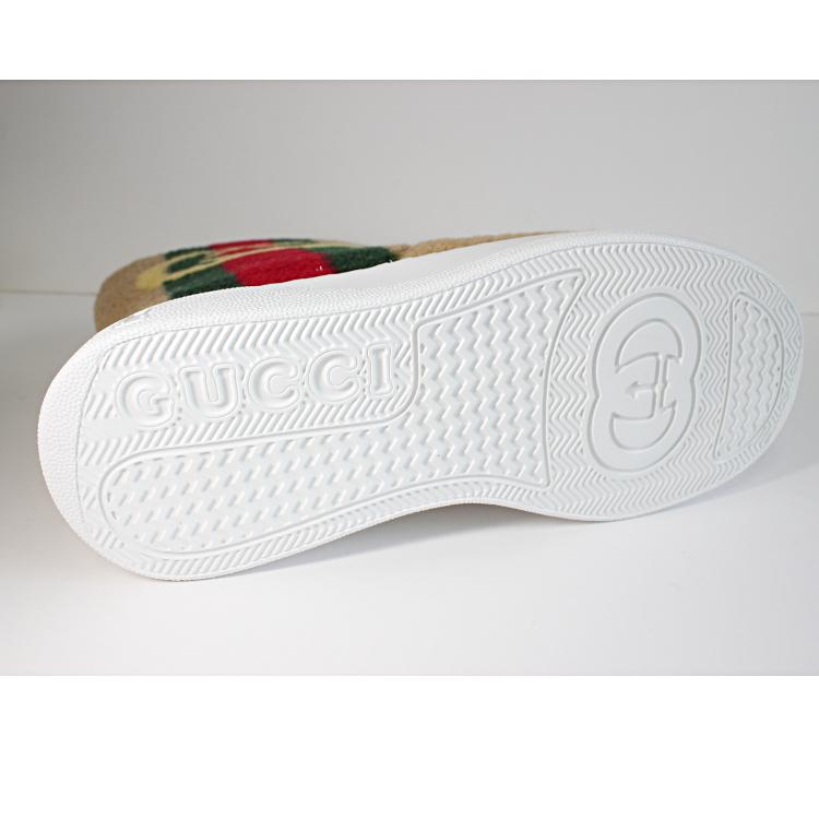 GUCCI（グッチ） ブーツ メンズ シューズ 靴 新品 ウェブライン ボア