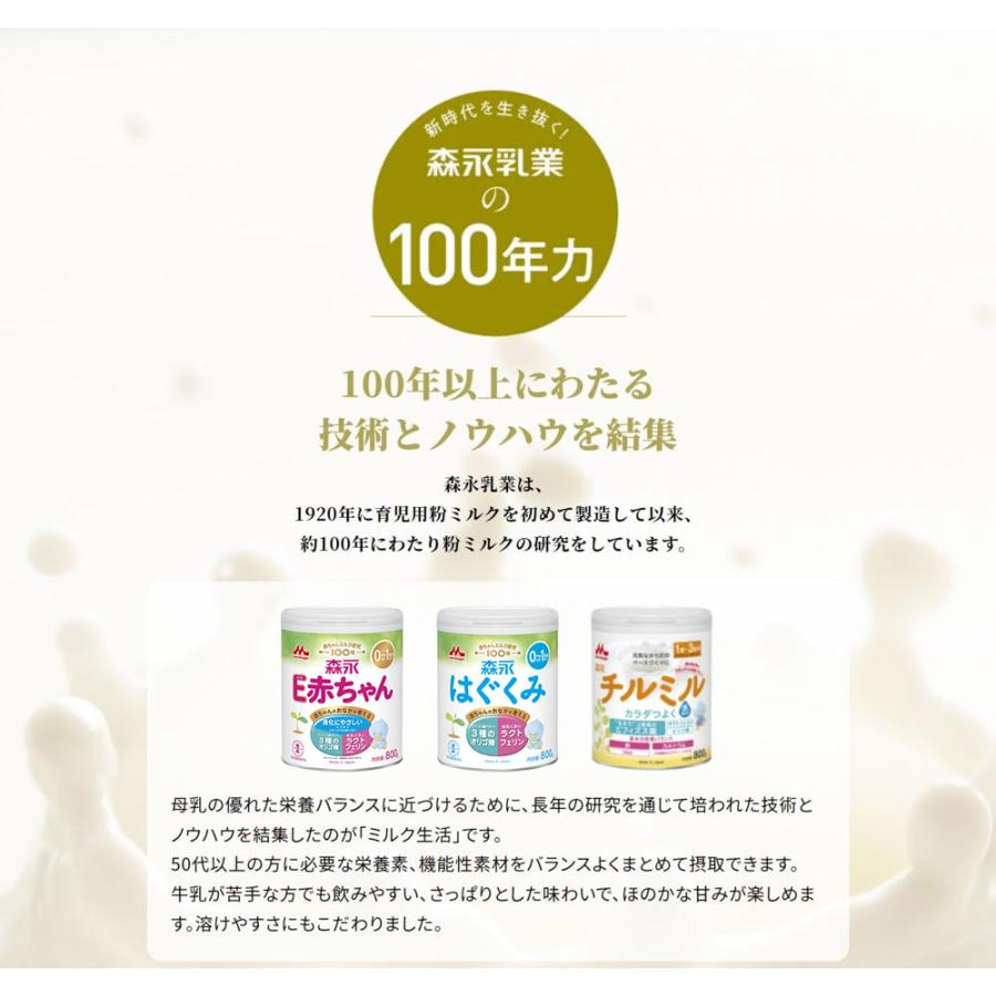 E赤ちゃん 【公式】 森永乳業 大缶(800g(4個セット)) 粉ミルク 育児用