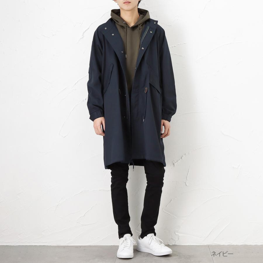 NAVY モッズコート ミリタリーコート ロングコート メンズ アウター
