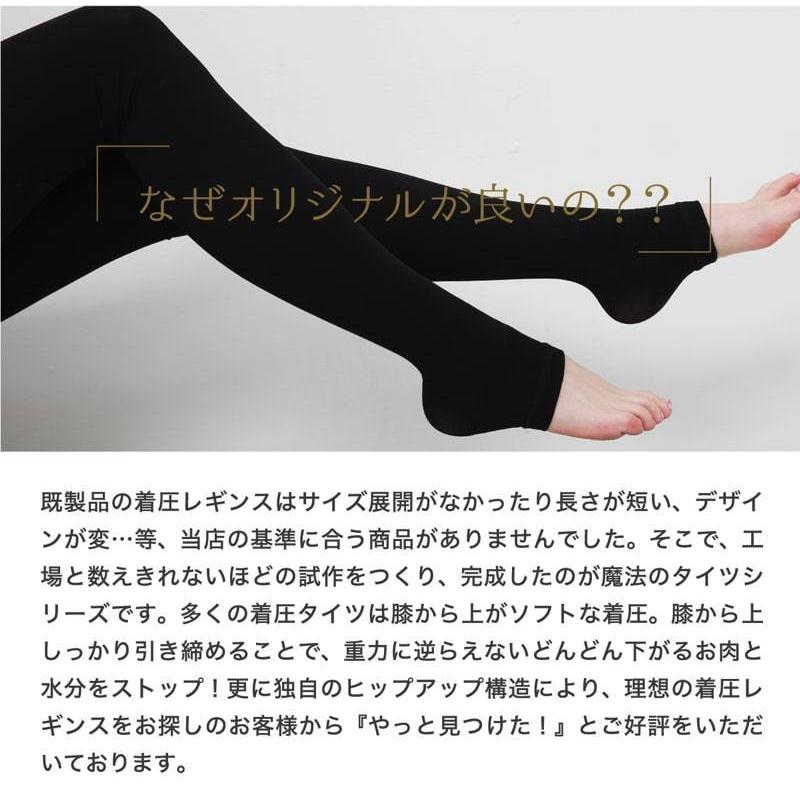 着圧レギンス レディース 魔法のレギンス 3D NEWモデル トレンカ