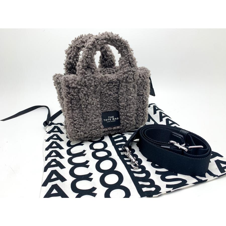 MARC JACOBS マークジェイコブス もこもこ ファー グレー系 THE MICRO