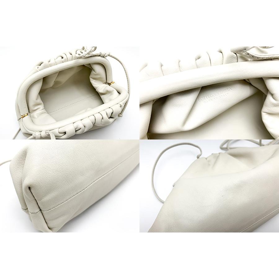BOTTEGA VENETA ボッテガヴェネタ 白系 ホワイト ミニ ザポーチ