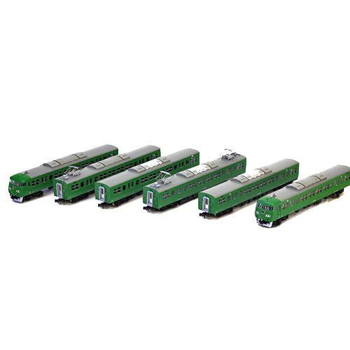 マイクロエース 117系-300(抹茶色) 6両セット パンタグラフ加工品