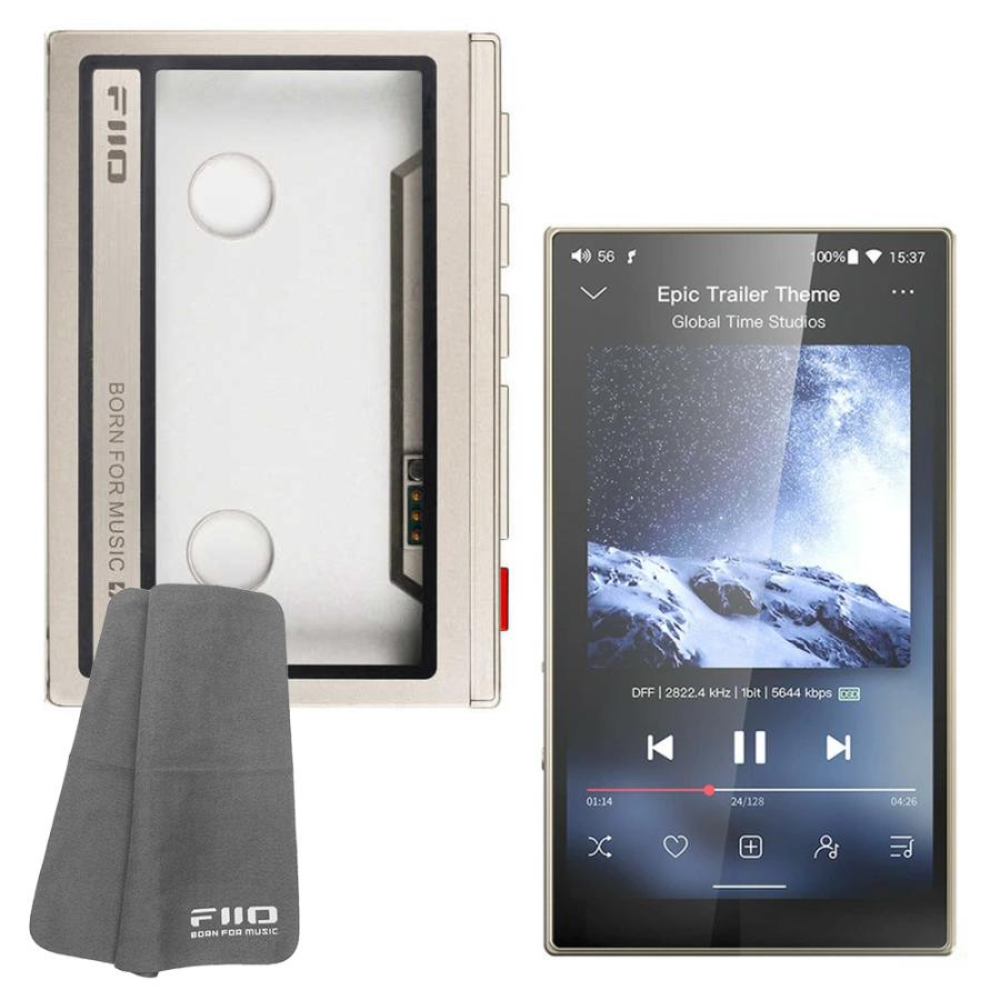 FIIO デジタルオーディオプレーヤー M21 ゴールド + 専用ハードケース