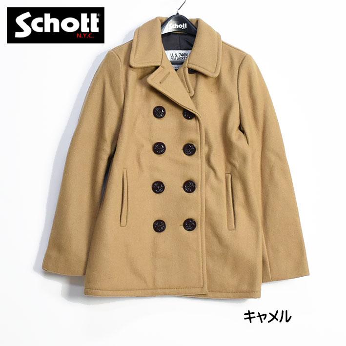 Schott N.Y.C（ショット） Schott レディース ピーコート 742SB BOYS