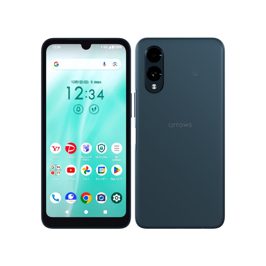 arrows We セイモバイル☆SIMフリーSoftbank We2 ネイビーグリーン