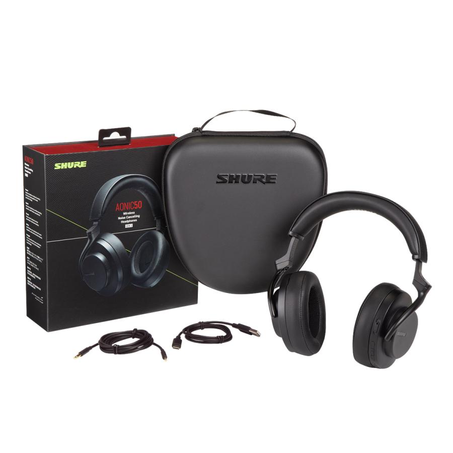 SHURE（シュア） AONIC50 Gen2 第2世代 (ブラック) ワイヤレス