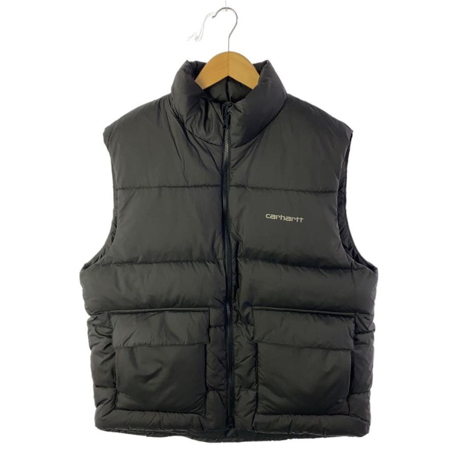 Carhartt◇ダウンベスト/L/ポリエステル/BRW/1032265-23F : セカンド