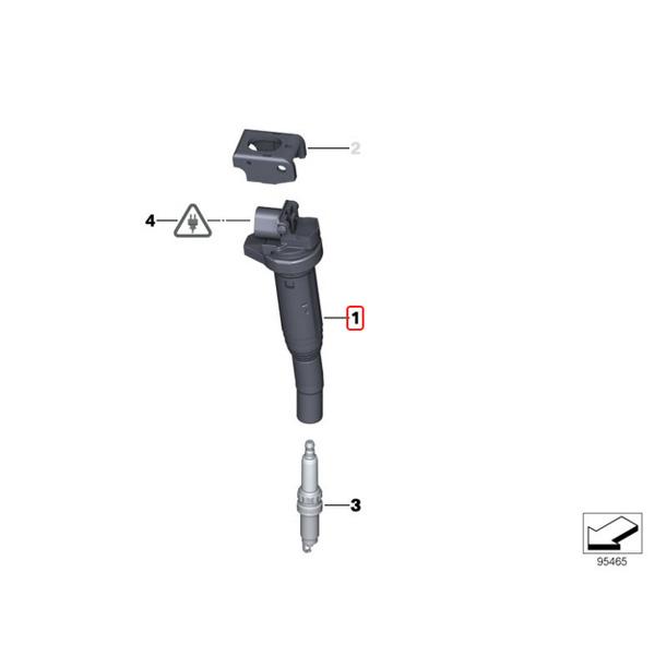 NGK 純正OEM NGK製 BMW E92 クーペ M3 イグニッションコイル S65