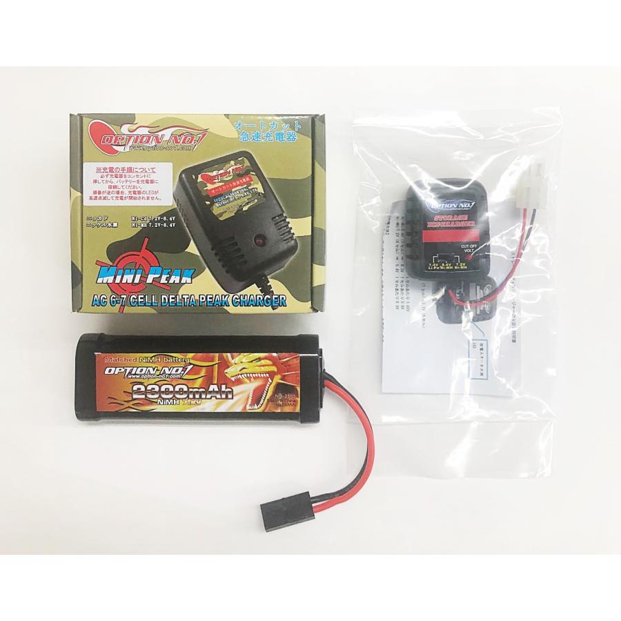 田宮トップフォースEVO.前後LEDライト付＆プロポバッテリー充電器完成
