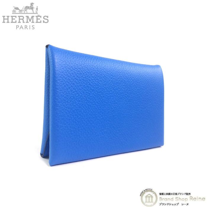 HERMES（エルメス） カルヴィ デュオ エヴァーカラー ブルーイドラ